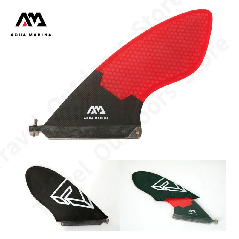 

AQUA MARINA RACING FIBERGLASS FIN Surfboard Accessories 0.35kg Aquatic Sports Tail Rudder Accelerate Screw Installation Stable