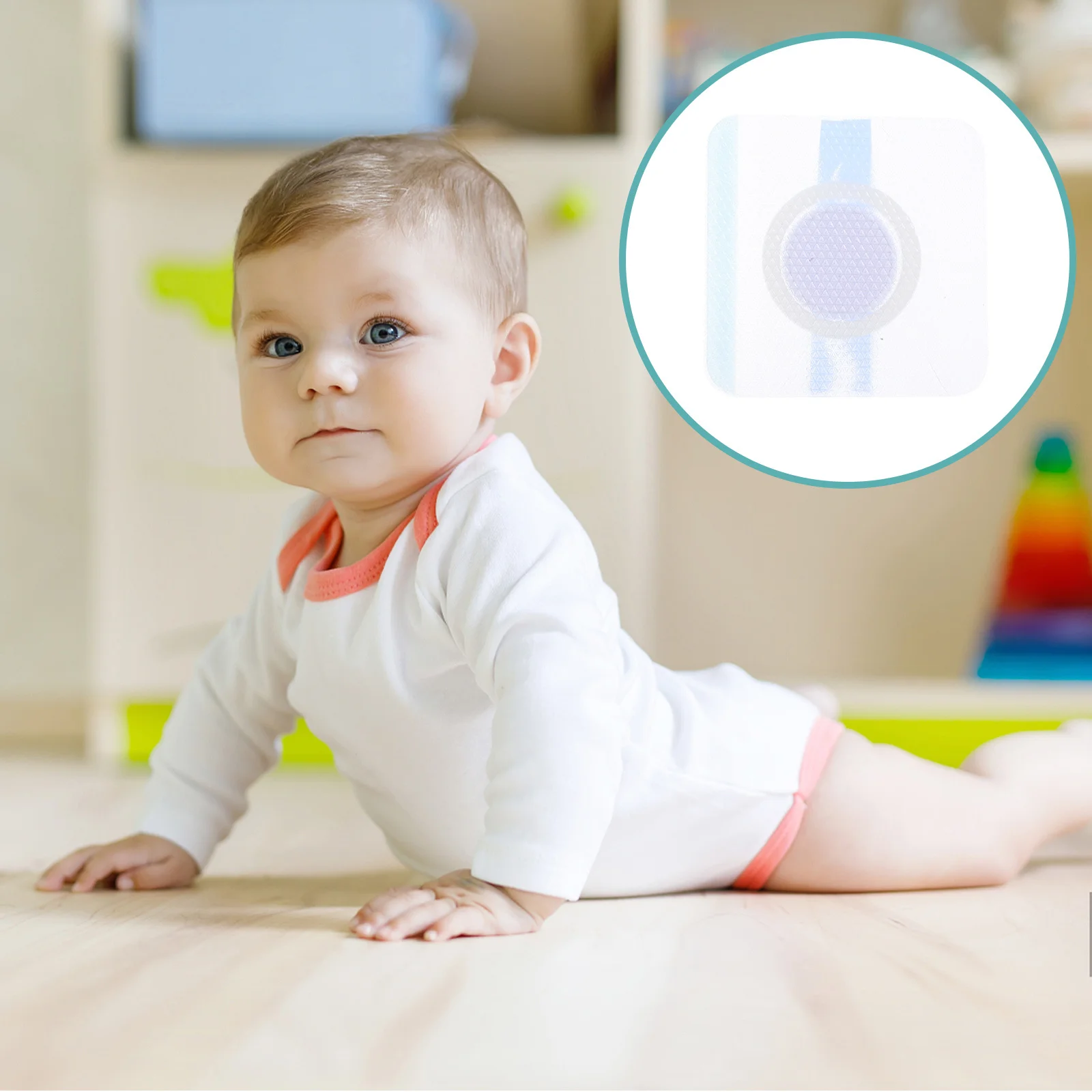 5 قطعة التصحيح السرة الطفل جاحظ السرة تصميم يخفف الانزعاج خفيفة الوزن المحمولة الطفل إغلاق السري التصحيح