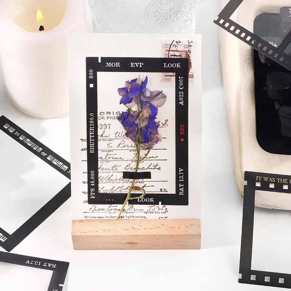 ديكور سكرابوكينغ خلفية الزخرفية خمر والعتاد من الذاكرة ملصقات الحيوانات الأليفة الإطار سلسلة ملصقات ملصقات القرطاسية #2