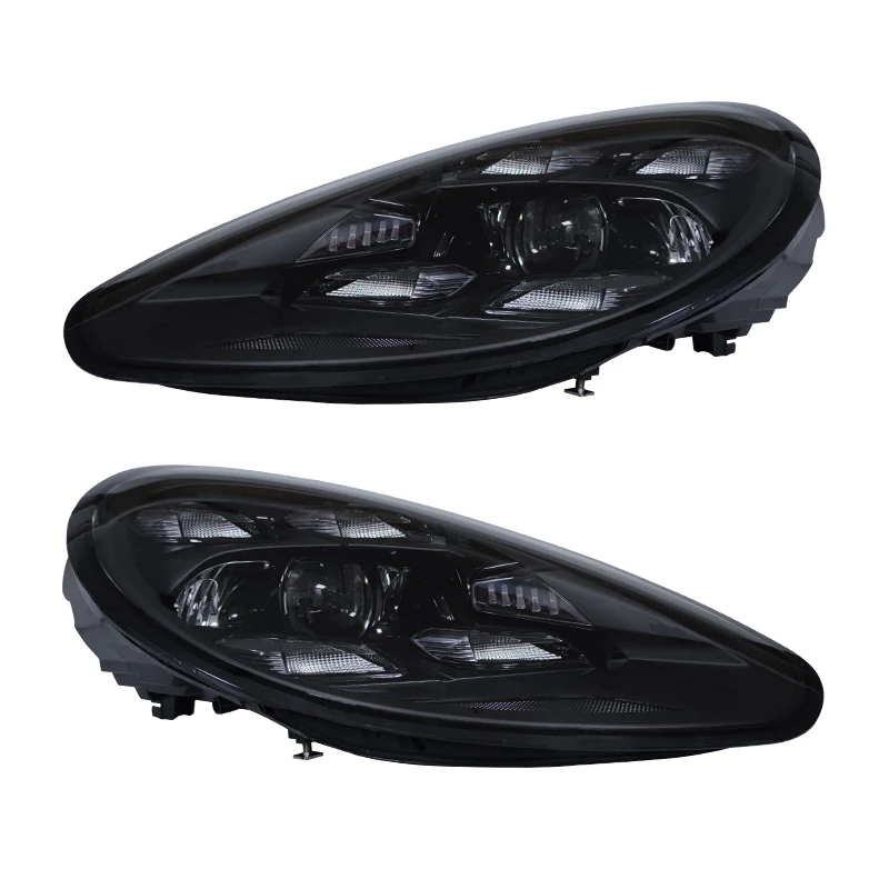 Dla Porsche Panamera 2010 2016 Rok Reflektor 970 970.1 970.2 Laserowe przednie światła Upgrade 2023 Pdls Matrix LED Reflektory