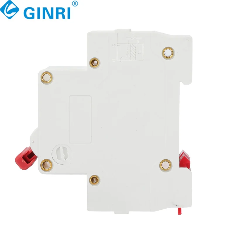 5 Buah DZ47Z-63 2P AC MCB Pemutus Sirkuit Miniatur 63A Pemutus Sirkuit Mini untuk Sistem PV Surya