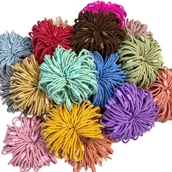 50/100Pcs Candy Color Headdress Hair Accessories Elastic Hair Bands DIY Handmade Hair Rope Ponytail Holder Accessories Wholesale