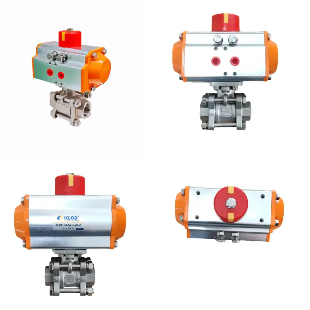 

Q611F-16P-DN15 Pneumatic Ball Valve - 16BAR, 3-Piece Design, Dual Acting Actuator | Industrial Flow Control | Factory Direct