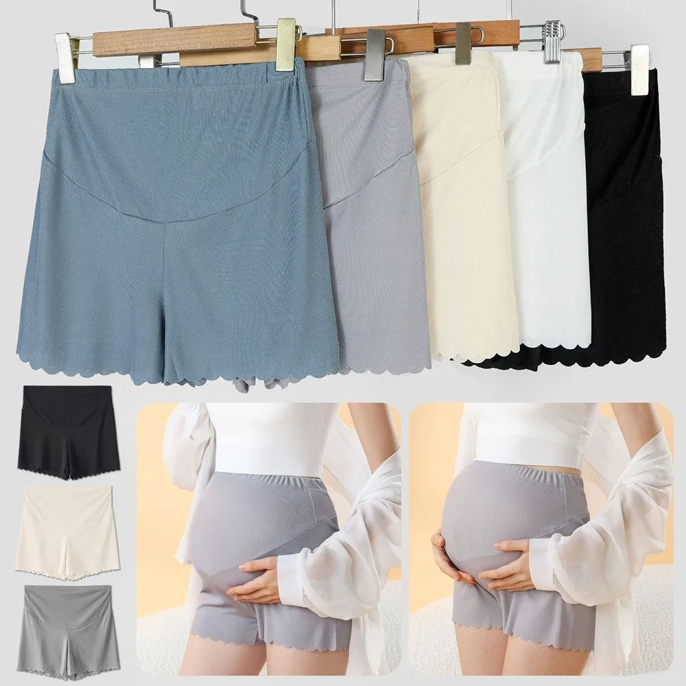 Breathable Maternity Leggings​​ Adjustable Non-Slip Waist​​ ​​Maternity Yoga Pants​​ ​​Stretchy Waistband​​