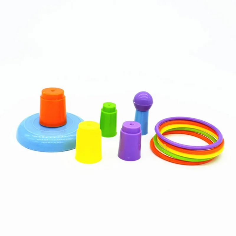 Haustier lustige Mini Ferrule Spielzeug für Papagei Intelligenz Entwicklungs spiel bunte Ring Vogel Speelgoed Vögel Aktivität Training Spielzeug