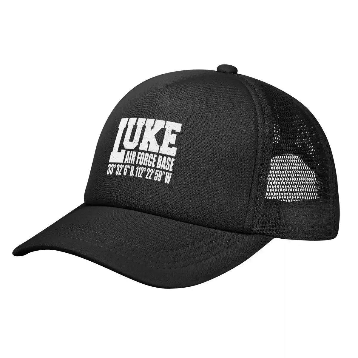 

Luke Air Force Base Text Baseball Cap summer hat Bobble Hat beach hat Mens Caps Women's