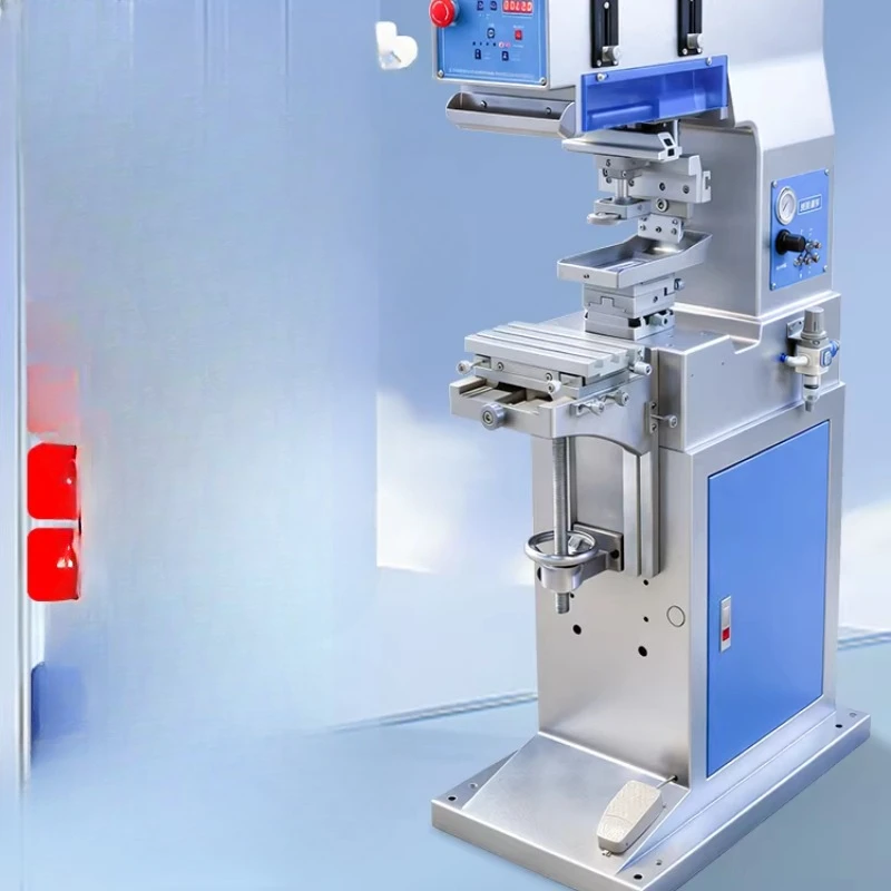 Pad printing machine, automatic pad printing machine, small monochrome two-color