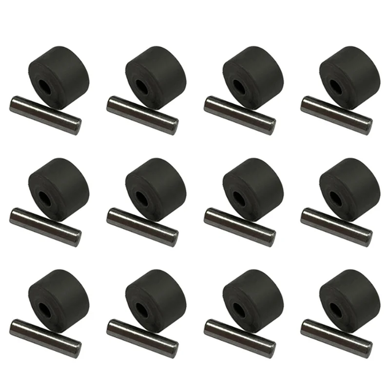 ABBY-12PCS Vervanging Vacuüm Wielen Voor Xiaomi Dreame H12/H13/H20/M13S Vloer Scrubber Machine Gemotoriseerde Hoofden kleine As
