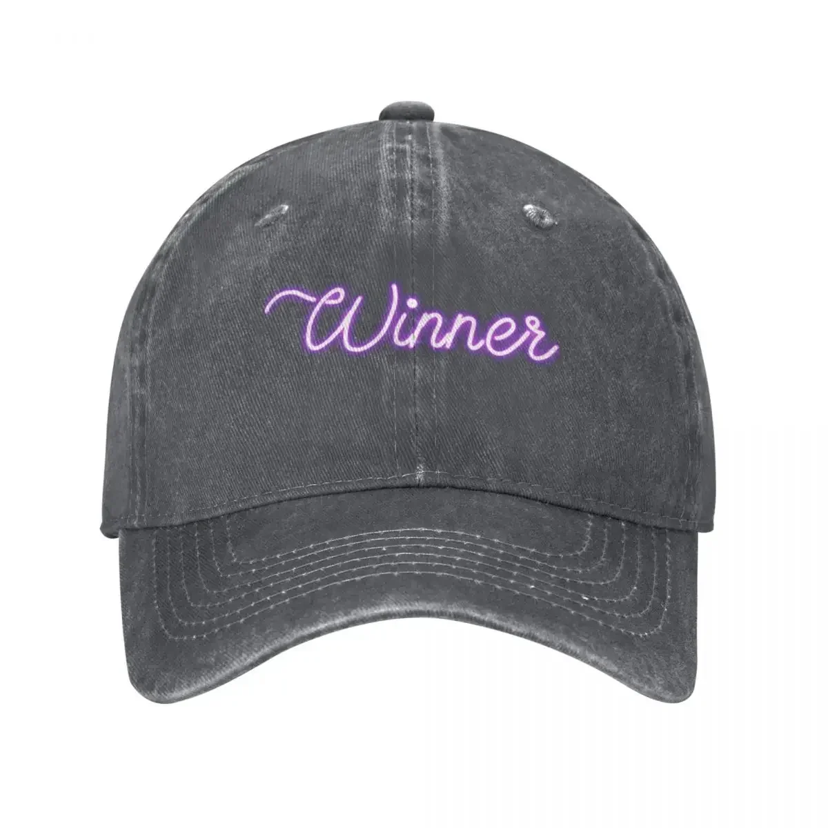 Winner Neon Sign Baseball Cap fashionable party Hat Beach Mens Women's