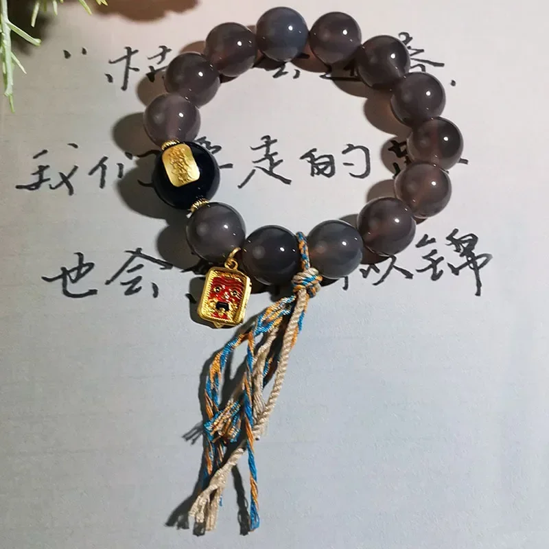 

2025 Original Natural Duobao Crystal Bracelet Explosions Hand String Tassel With Charms Fashion Ladies Jewelry for Girlfriend