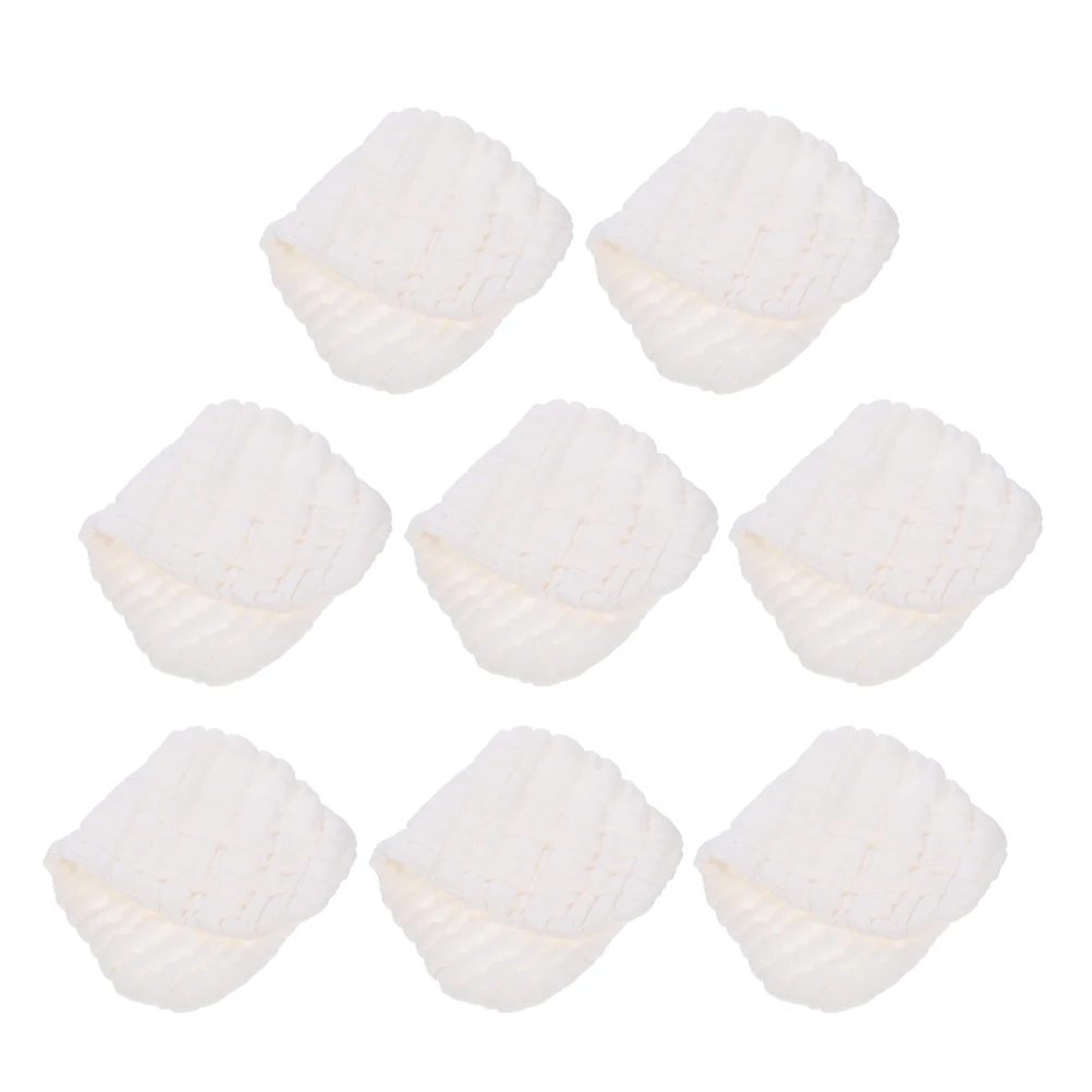 

8pcs Inserts Newborn Baby Cloth Diaper Liner Cloth Diaper Liners Gauze Baby Diapers Reusable Washable Infant Peanut Shaped