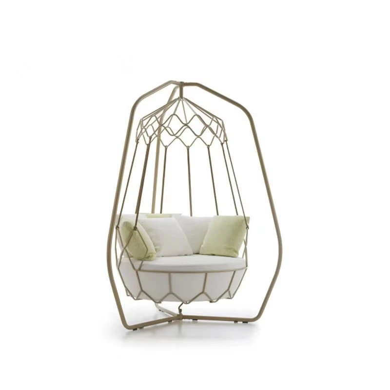 

Outdoor Hammock Ceiling Swing Chair Aluminum Frame Outdoor Garden Patio Set