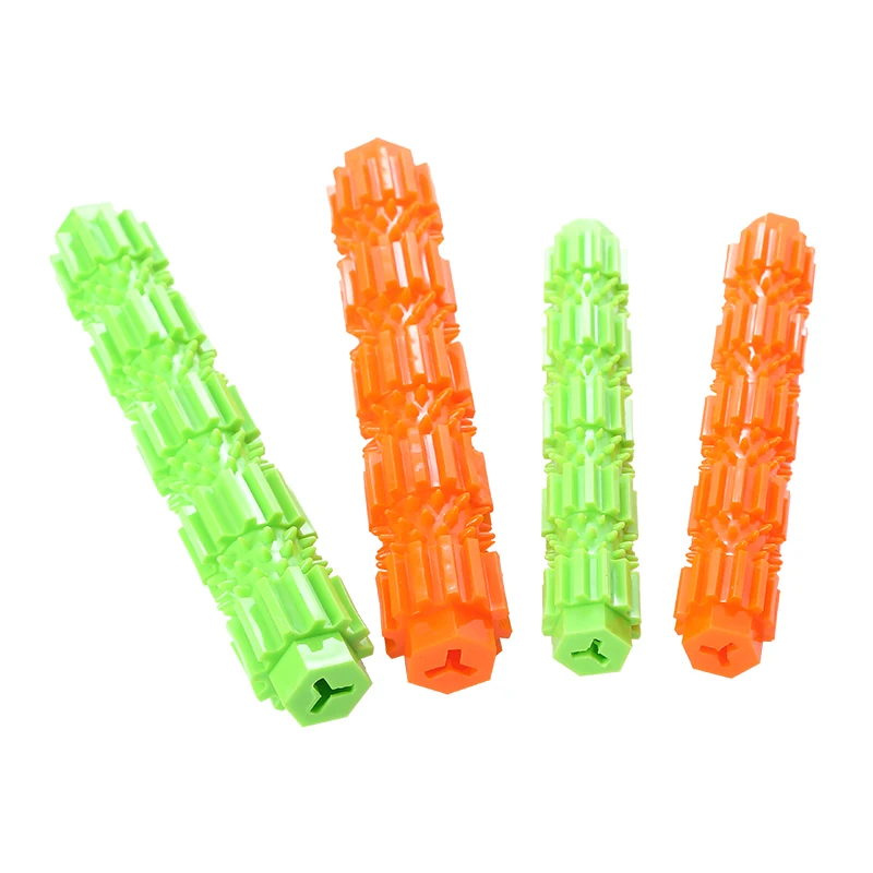 Dog toy Bite resistant teething stick Pet dog interactive play training chew toy