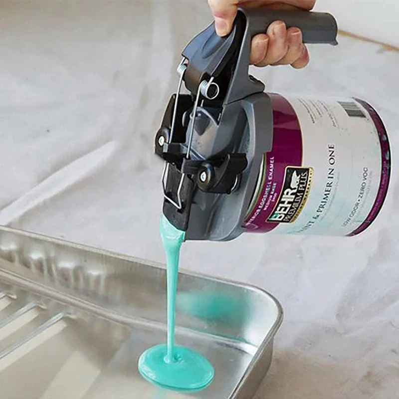Paint Mixing Cover Automotive Tools Lid Handle Paint Color Tool Paint Slurry Mixer Stirrer Paint Coating Mixer Toning Tank
