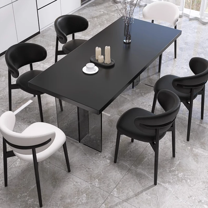 クリーム風珍しいダイニングテーブル特別なモダンなレセプション品質のレストランテーブル美学ラウンジムエブルキッチン家具