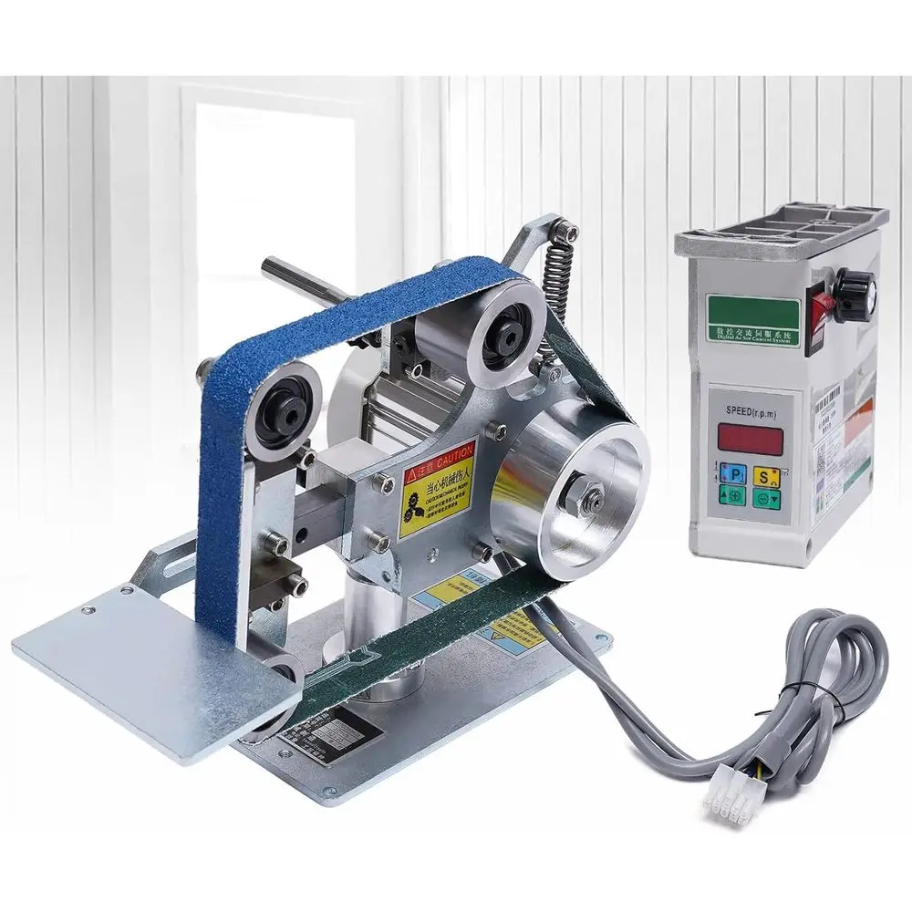 

30 x 1 DIY Desktop Horizontal Belt Polisher and Grinder with Brushless Motor 550W for Mixed Angle Polishing