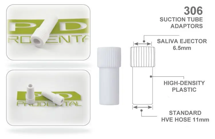 2 teile/satz Zahnarzt Werkzeug Einweg chirurgische Zahn Saugrohr Konverter Speichel schwenkt Ejektor Saug adapter Tipps