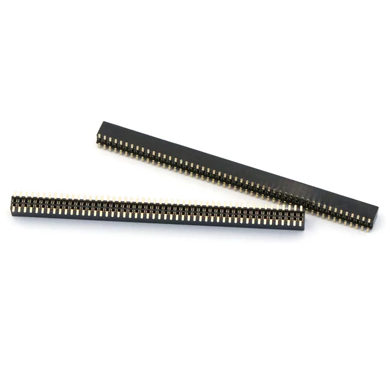 5PCS SMD SMT 2*2/3/4/5/6/7/8/10/12/20/40/50 PIN Double Row Pin Female Header 1.27MM Pitch Connector Socket 2X/6/8/10/20