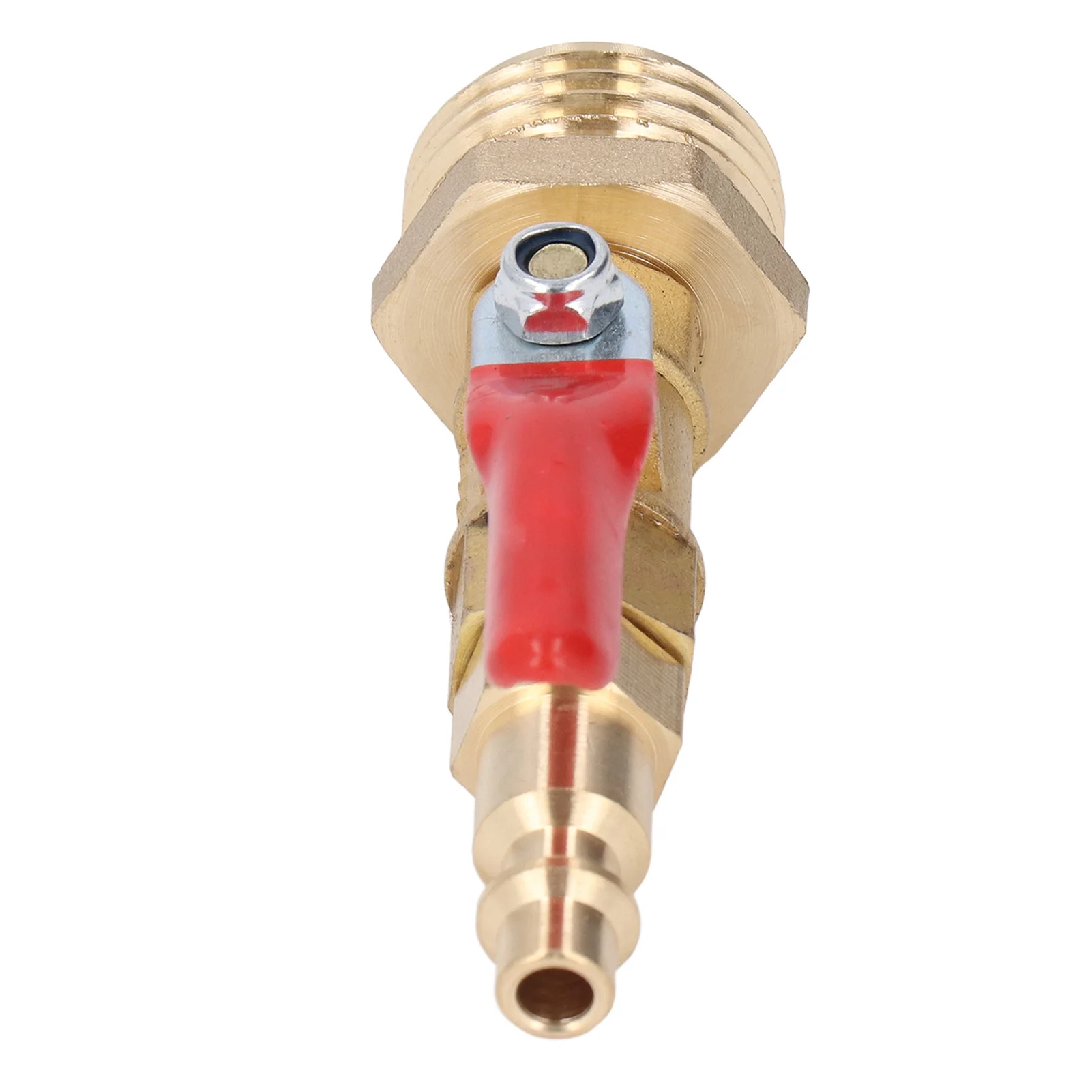 

Brass Winterize Blowout Adapter 1/4in Male Quick Connector 3/4in Male GHT Thread Garden Irrigation Joints for RV Yachts new