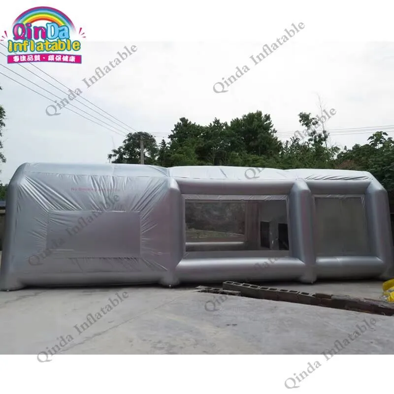 Free Shipping 10*5*3.5M Inflatable Spray Booth Inflatable Sprat Paint Booth For Car Painting With Filter And Two Air Blowers
