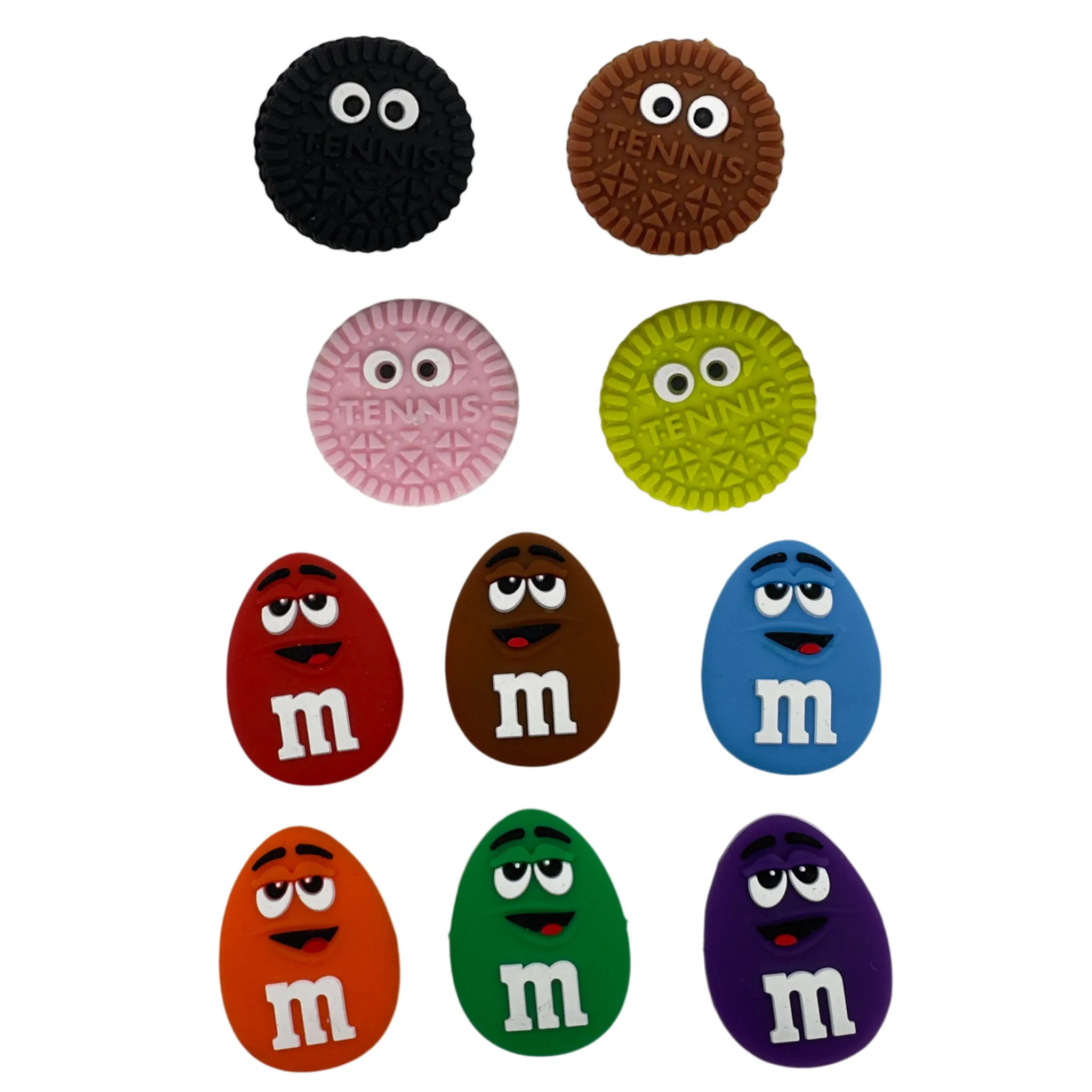 50pcs/lot mix tennis vibration dampener