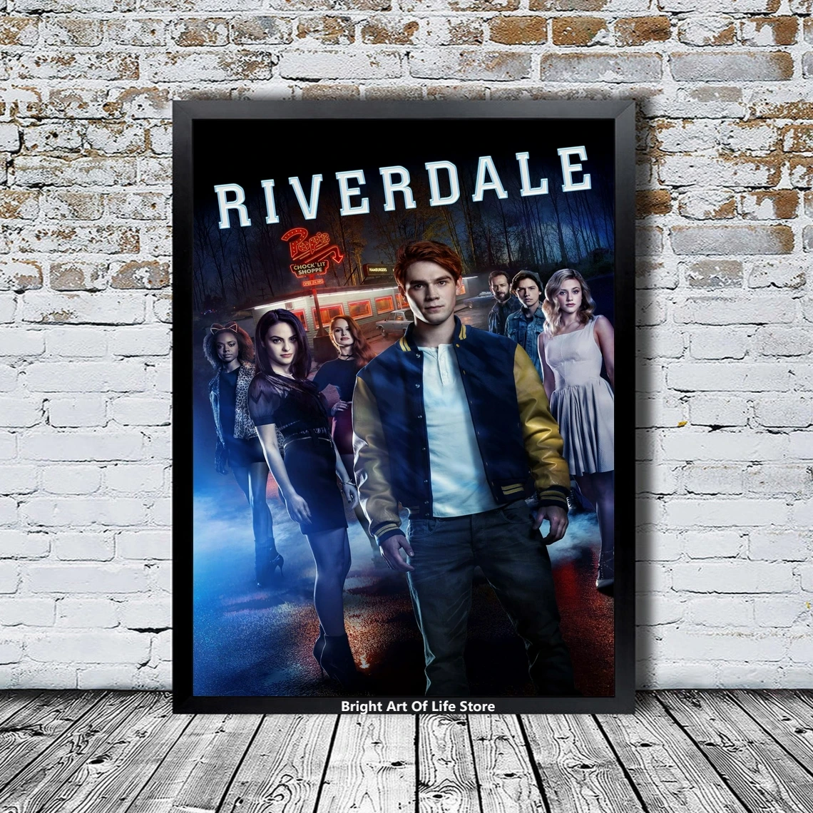 Riverdale Poster Star Actor TV Series Canvas Poster Photo Print Wall Painting Home Decor (Unframed)