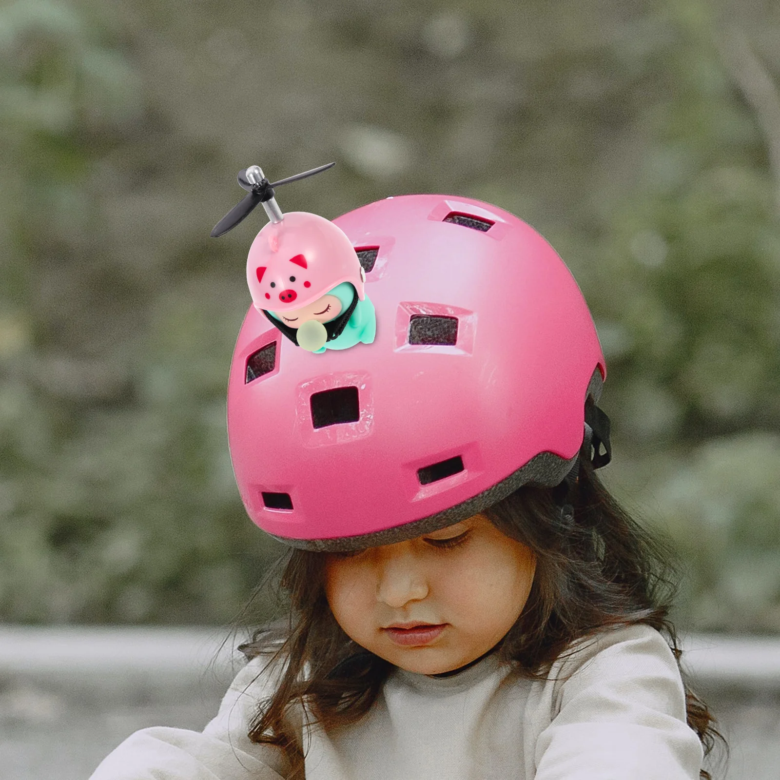 

1pc Creative Kids Decor Reusable Motorcycle Ornament Detachable Decoration Premium Durable Cycling Accessory Adornment