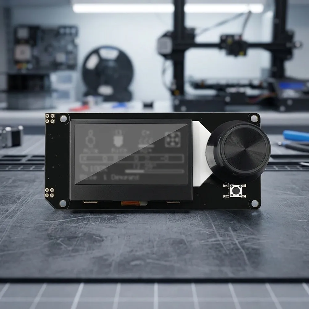 For MKS MINI12864 LCD Screen for Small For 3D Printers with Front For SD Card Built in Rotary Encoder and Buzzer