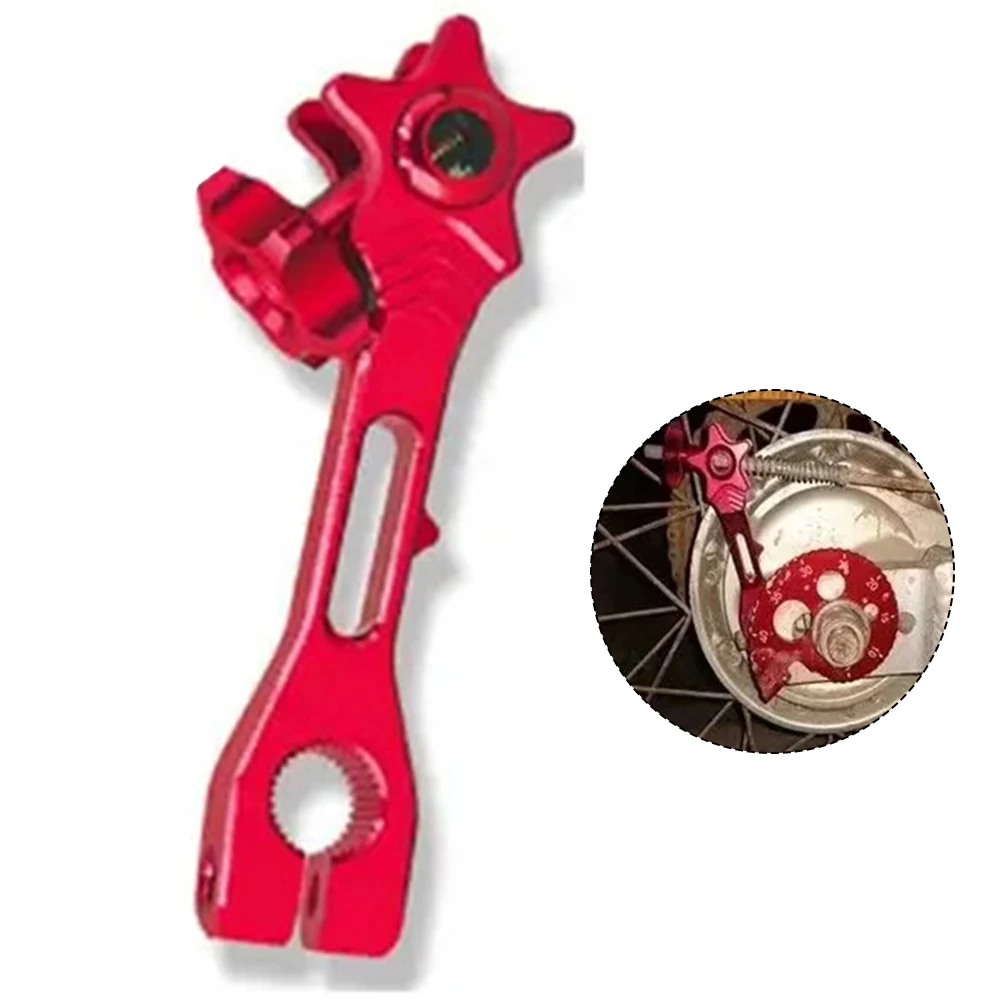 

Для мотоциклов, простая установка, тормозной рычаг мотоцикла, безопасный тормозной рычаг из алюминиевого сплава, оптимальная посадка и функция