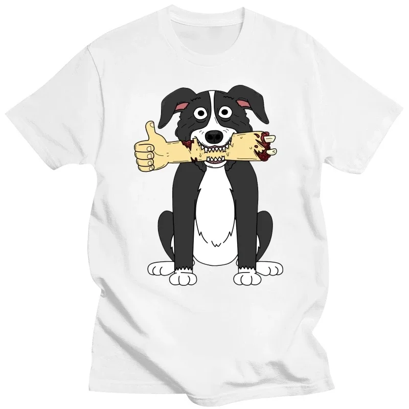 Basic Unique T-shirt Girl Mr Pickles Collie cartoon Comfortable casual hip hop Gift Creative T-shirt Ofertas Street Wear shirt