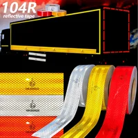 Cinta de seguridad reflectante, marca de seguridad reflectante de alta intensidad, tira de advertencia autoadhesiva, cinta de seguridad impermeable