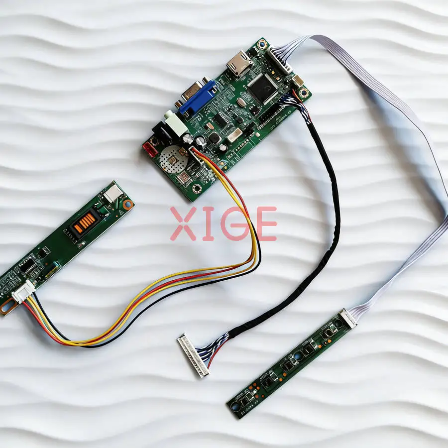 

Плата привода контроллера ЖК-монитора подходит для N150X2 TX38D81VC1CA N150X6 N150X3 1024x768 1024*768 1-CCFL HDMI + VGA LVDS 30-контактный комплект DIY