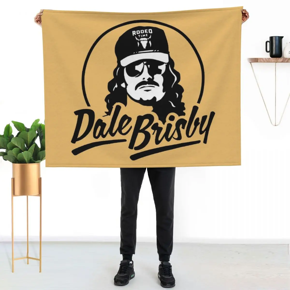 Dale Brisby , Bull Time Throw Blanket Lightweight Warm Blanket for Indoor Outdoor Use