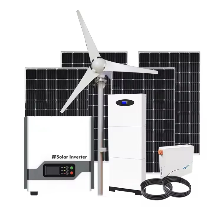 5KW 10KW Wind Turbine Power Generator and 5KW Solar Panels Hybrid Power System 10KW Wind Solar System for Home Farm Use