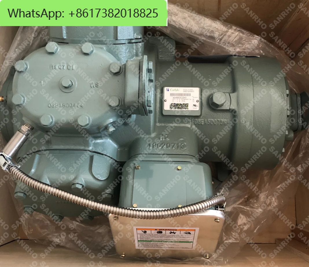 New 06EA275 06EA299 Carlyle Compressor, 06EA250 06EA265 Semi-Hermetic Reciprocating Carrier 06E Compressor for Air Conditioner