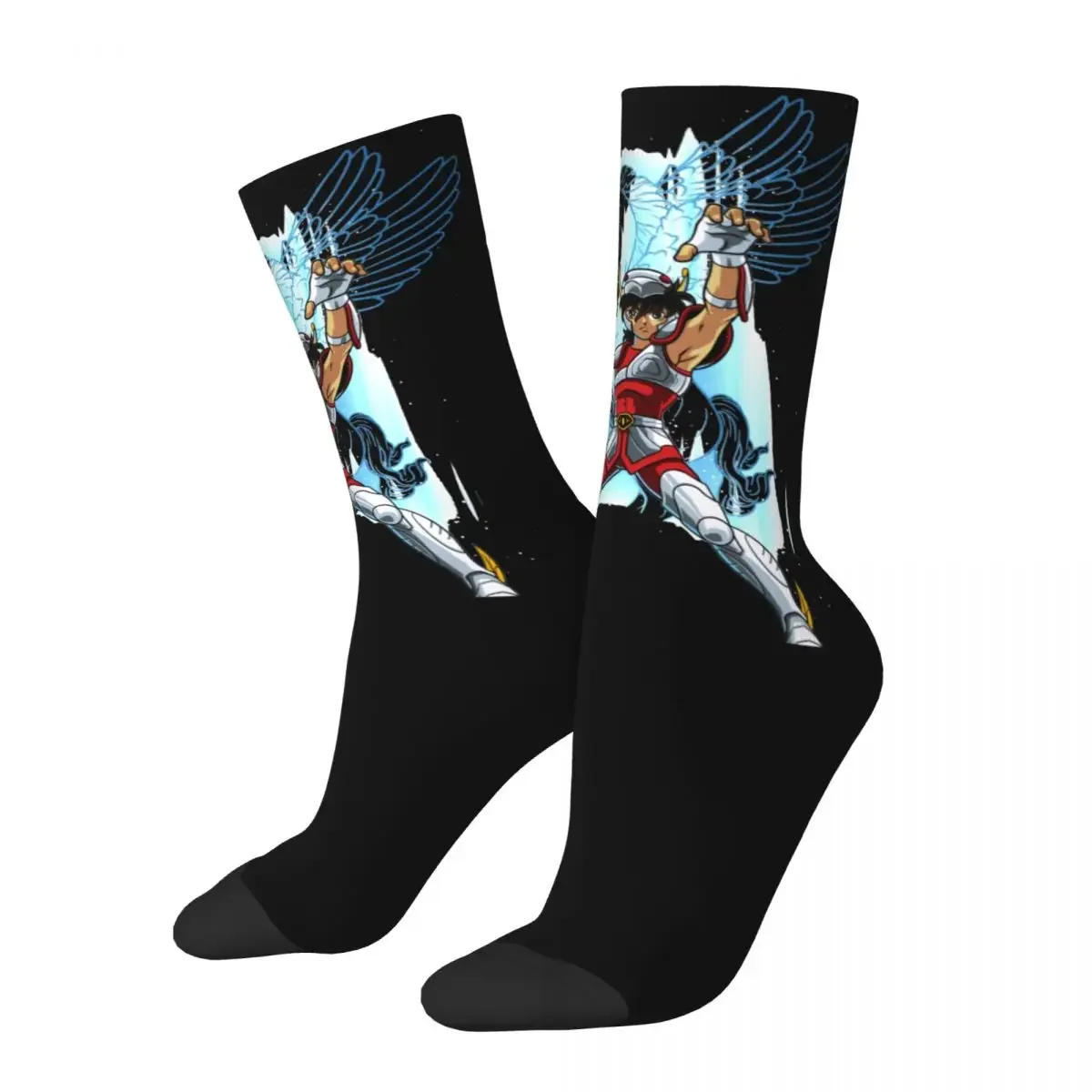 Crazy Men Women Socks Seyia Of Pegasus Knight Merch Comfortable Graphic Socks All Season