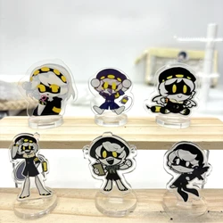 Murder Drones Stand Sign Cartoon Desktop Ornaments Anime Accessories Student Model Toys Kawaii Figure 6 Sets Birthday Gift