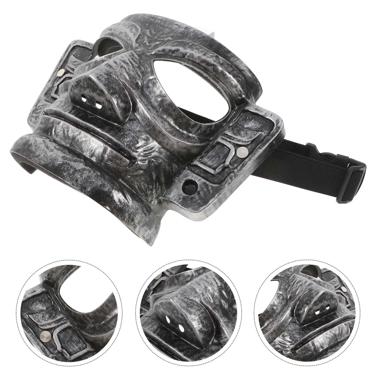 

Unique Retro Sanxingdui Full Face Mask Vintage Style Comfortable Fit for Halloween Cosplay Party Steampunk Mask Women