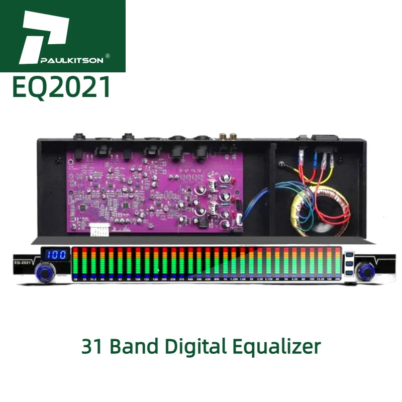 EQ231 DSP Processing Audio Equalizer Board 31-Band Audio Processor Equipment