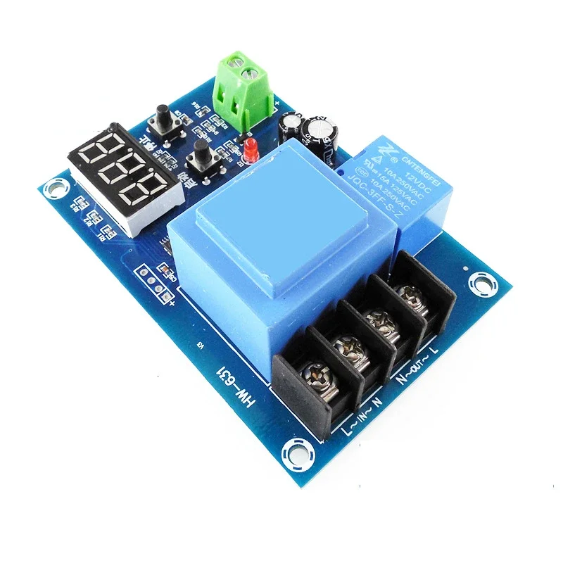 Nieuwe XH-M602 Digitale Controle Batterij Lithium Batterij Opladen Controle Module Batterij Schakelaar Bescherming Boord