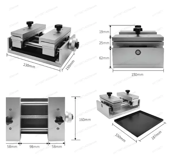 Fiber Marking Metal Sheet Holder Marking Attachment Fixed Bracket Metal Foil Thin Paper Clamp For Laser Marking Cutting Machine