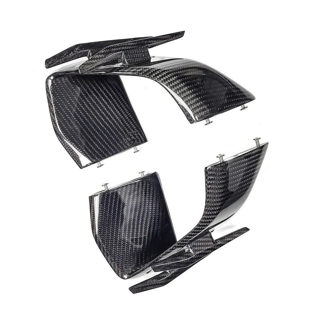 For BMW S1000RR S1000 RR 2023 2024 100% Full Real Carbon Fiber Reducer Winglets Air Deflector Motorcycle Accessories