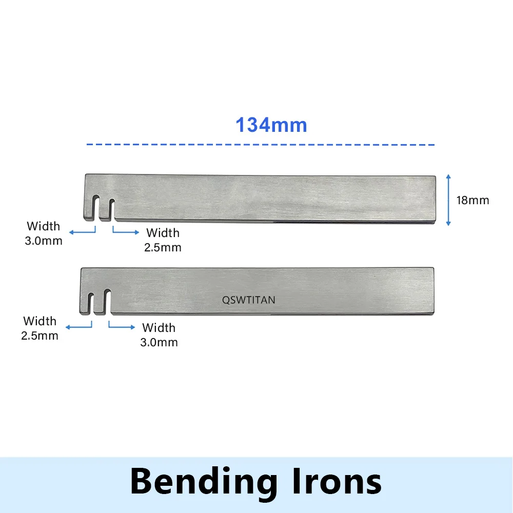 Bone Plates Bender Reconstruction Plates Bender 2pcs/set Pet Stainless Steel Orthopedic Instrument