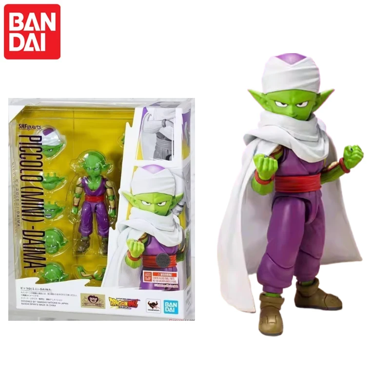 

In Stock! 100% Original Bandai SHF Dragon Ball DAIMA Piccolo MINI Figure Q Version Poseable Doll Collectible Toys