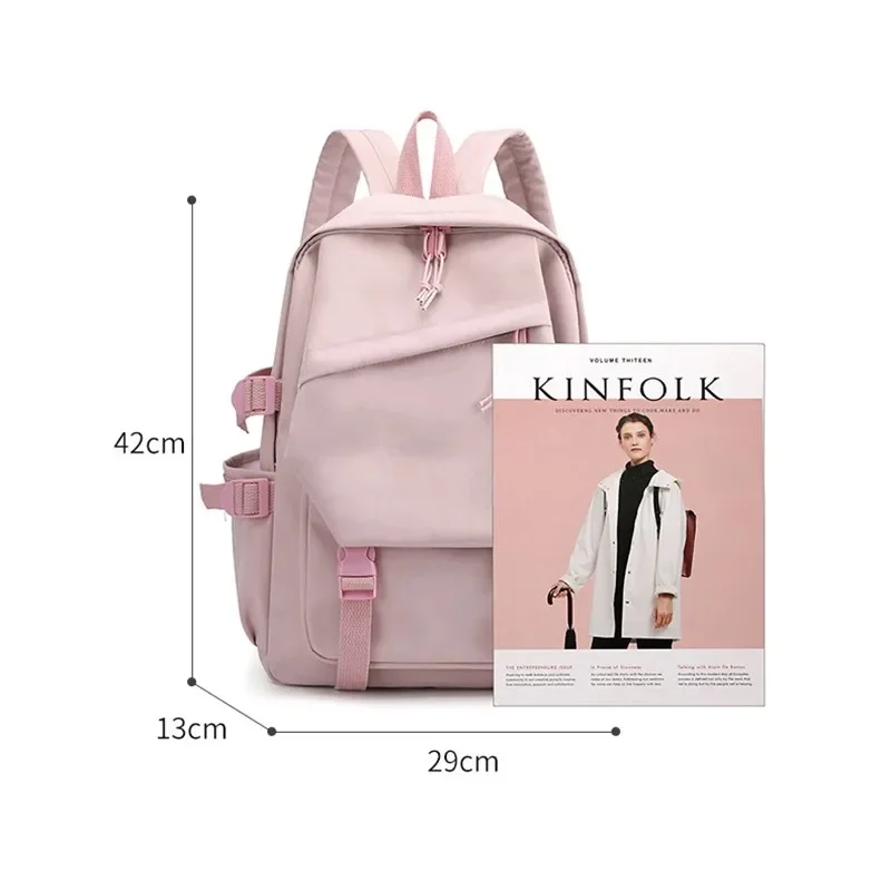 New Disney Lilo Stitch Women Bagpack Teenagers Travel Backpack Kawaii Boys Girls Kids School Book Bags High-capacity Backpack