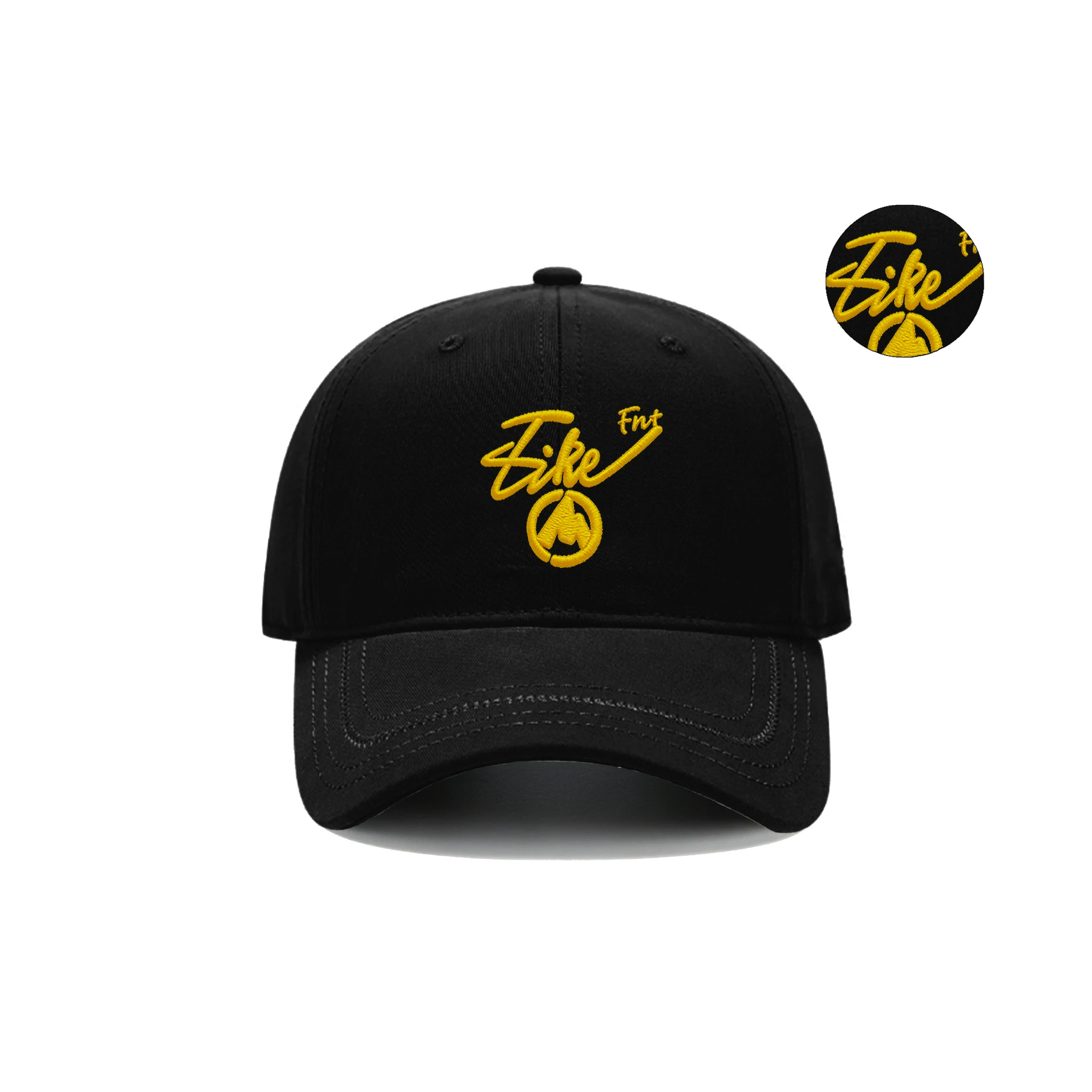 firemonkey-abstract-graffiti-3d-embroidery-letter-logo-sporty-casual-face-slimming-duckbill-cap-unisex-adjustable-cotton-hat