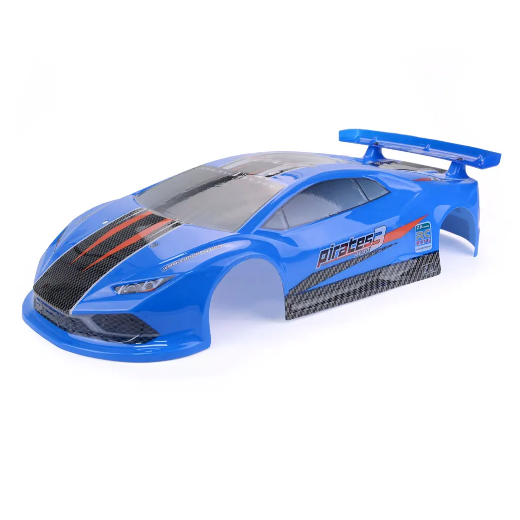 

1/10 RC Drift Car On-Road Car Shell Body для LRP Yokomo Touring Car Tamiya HPI Kyosho HSP Redcat FS ACME ZD Racing Cars, синий