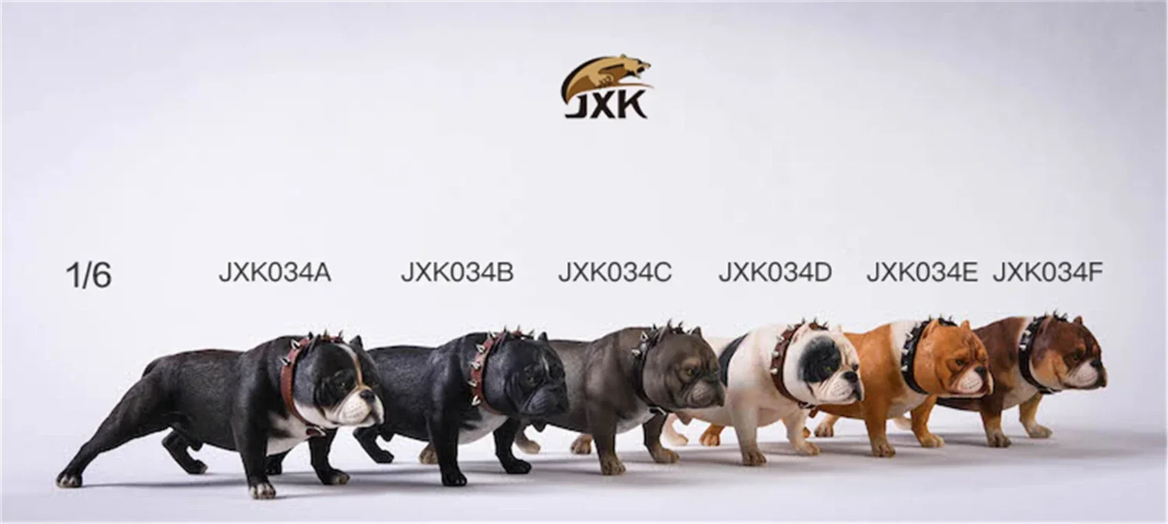 1:6 Scale American Bully pitbull Dog Pet Healing Figure Canidae Animal Collector Toy Resin Desktop Decoration Gift