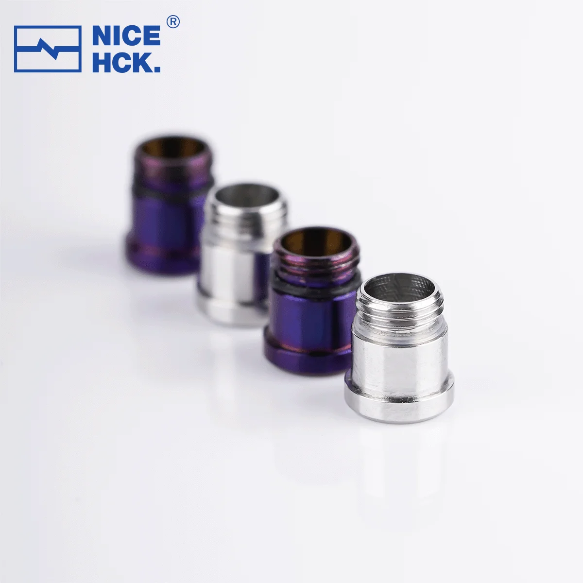 

NICEHCK Sound Tuning Nozzle Interchangeable Acoustic Tubes Set IEM Accessories Titanium Alloy＆Stainless Steel Material for NX8