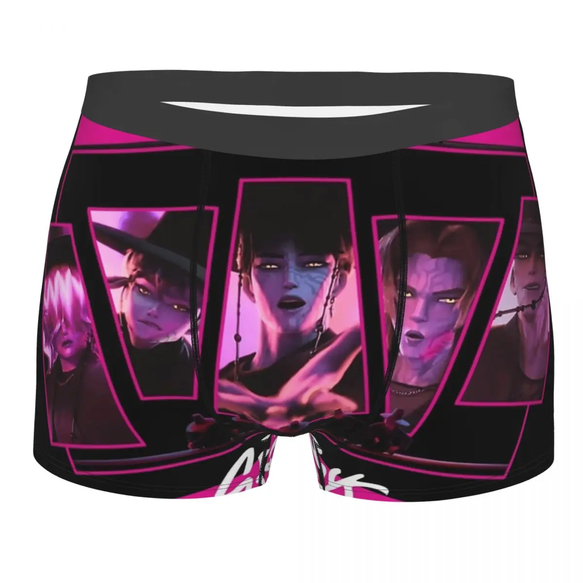 

Kpop Demon Hunters Saja Boys Your Idol Underwear Printing Trunk High Quality Men's Panties Comfortable Boxer Brief Gift Idea